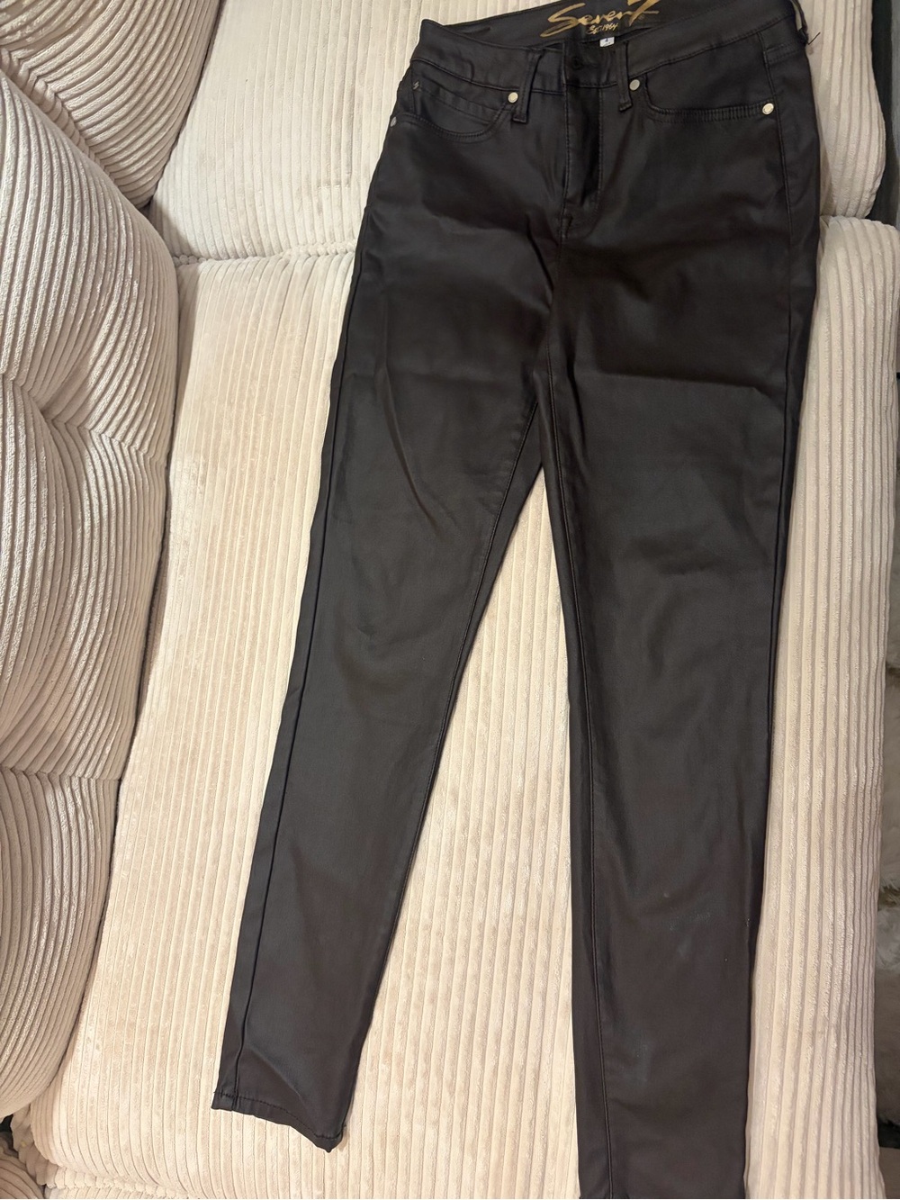 Seven7 brown Skinny Pants with stretch